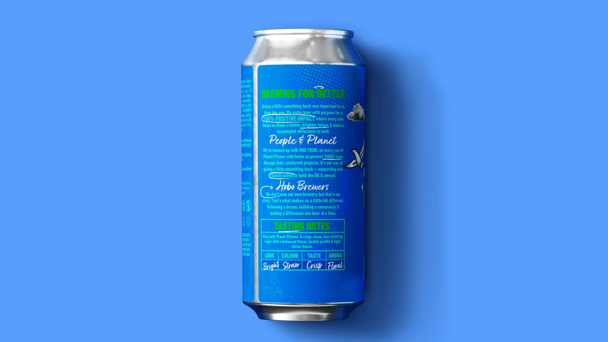 Planet Pilsner 4.6% 440ml