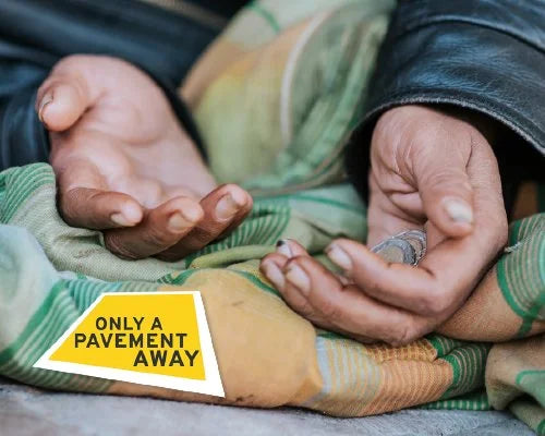 Only a pavement away